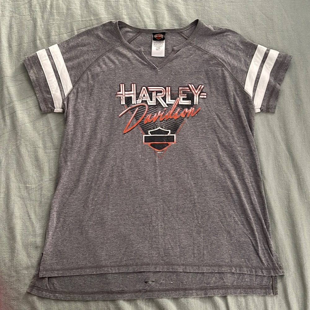 Harley Davison High Low Tee